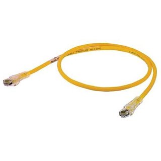 Buy Hubbell Wiring Systems HC6Y15 netSELECT Structured Wiring Universal  Patch Cord, Category 6, 15' Length, Yellow Online @ ₹2141 from ShopClues