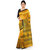 Vaamsi Yellow Art Silk Printed Saree With Blouse