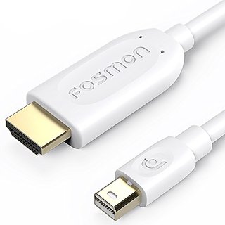 Mini DisplayPort To HDMI Cable (6 FT), Fosmon Mini DP [