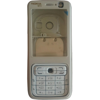 nokia n73 white full housing body panel