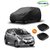 Bigwheels Premium Grey Matty Car Body Cover For Hyundai Eon With Sunshades