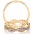Jewels Gold Antique Fashionable Latest Comfy Simple Bangles Set For Women  Girls (Pack of 2)
