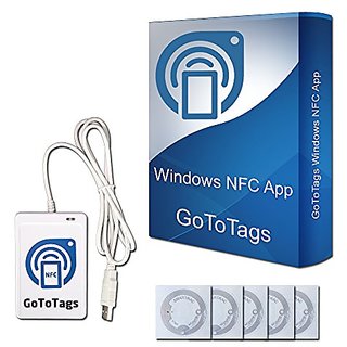  ACR122U NFC Reader Writer + 5 PCS Ntag213 NFC Tag + Free  Software : Electronics