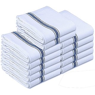 Shop By Rooms Floor Cloth & Dusters Wet Dry Cotton Cleaning Cloth / Mop 20 x 20 inch (Pack of 12)