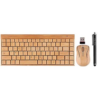Buy Smart Tech Small 88 keys Handcrafted Natural Bamboo Wooden PC ...