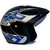 Autofy O2 Black  Blue Full Close Helmet