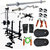 KAKSS 20 IN 1 BENCH+ 84KG HOME GYM SET+3 FT CURL ROD+5 FT PLAIN ROD +1 PAIR DUMMBLES ROD+ALL GYM ACCESORIES