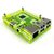 Eleduino Raspberry Pi 3 Model B and Raspberry Pi 2 Model B Green Color Case +Heatsink Kit