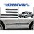Speedwav Side Beading Chrome Plated For Maruti Sx4 - Black Colour