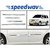 Speedwav Side Beading Chrome Plated For Chevrolet Tavera - White Colour