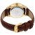 QQ Day and Date Analog Gold Dial Men's Watch - S188-100Y