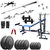 Diamond 8 IN 1 Bench Home Gym Machine With 50Kg Weight and 3Ft EZ 5Ft Straight Rod