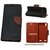 Mercury Diary Wallet Flip Case Cover for Lenovo K3 / A6000 Brown Premium Quality + Tempered Glass By Mobimon