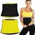 V D Sales Unisex Black  Yellow Neoprene waist Hot shaper belt Vest Band