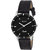 Arum Trendy Black Watch For Couple's ABLCW-004