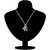 Om Jewells Bright Multicolored Wheel Shape Crystal Jewellery Pendant Necklace PD1000819