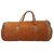 IN-INDIA leater travel duffel bag 26 inch/66 cm (Expandable)  (brown)