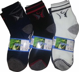 Ankle Length Socks Pack of 3