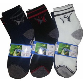 Ankle Length Socks Pack of 3