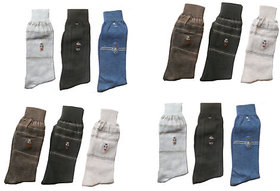 Mens Cotton Socks Pack of 12