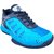 Port Men's SHANIDER Blue Synthetic PVC Badminton Shoes