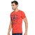 Zorchee Men's Round Neck Half Sleeve Cotton T-Shirts - Red