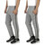 Pack of 2 Grey Sports Track Pant for Men
