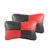 Autofurnish Neck Rest Cushion for Car Set of 2 (Red)