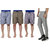 Cybernext Men's Multicolor Set of 3 Checkered Boxer & Get 1 Grey Track Pant Free