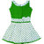 Flora Self Design Cotton (Combi) Dresses For Girls