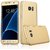 MOBIMON 360 Degree Full Body Protection Front  Back Cover iPaky Style with Tempered Glass for Samsung J210/J2 2016-Gold