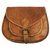 IN-INDIA Lichi Brown Pure Leather Casual Messenger Bag