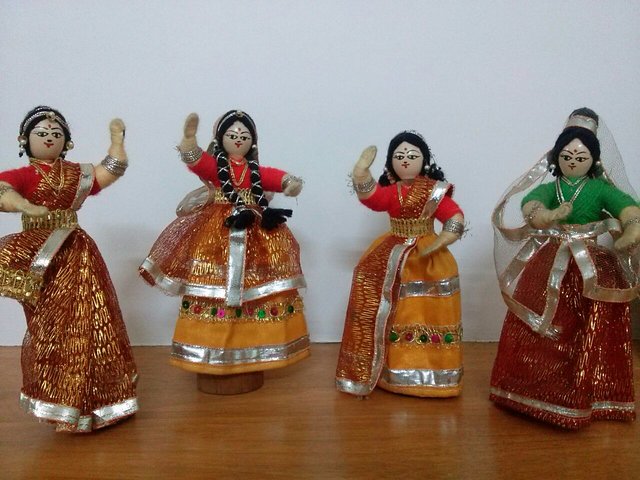 set of 4 manipuri dolls!!! at Best Prices - Shopclues Online Shopping Store