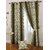 Home Luxurious Set of 4 Multi-color New Premium Design Eyelet Printed Door Curtains-Length 7Ft Width 4ft