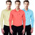 Black Bee Slim Fit Casual Poly-Cotton Shirt for Men Pack Of 3