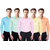 Balino London  Slim Fit Casual Poly-Cotton Shirt for Men Pack Of 5