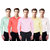 Black Bee Slim Fit Casual Poly-Cotton Shirt for Men Pack Of 5