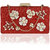 Kleio Designer Floral Emblished Party / Wedding Box Clutch with Sling For Women/ Girls