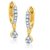 Jewels Gold Alloy American Diamond Stylish Combo Earring Set Changeable Earring Set For Women  Girls (Pair Of 4)
