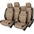 Autodecor Tata  Indigo Beige Leatherite Car Seat Cover with Neck Rest Free
