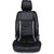 Autodecor Tata  Indigo Black Leatherite Car Seat Cover with Neck Rest Free