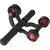 IBS Slimming Strecher Workout slider Power Strech 3 Wheel Bodi Pro Roller Ab Exxerciser  (Black)