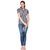 YALINA PLUS Women Combo of two Striped Half Sleeve Cotton Shirts