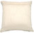 Romee White  Pink Polyester Jute Fabric Rose Print Cushion Cover 16 x 16(set of 5)