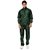 Jim-Dandy Green Plain Raincoat With Lower And Cap (3 In 1)