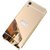 KES back cover Luxury Aluminium Bumper With Mirror Acrylic Back Cover For HTC DESIRE 826 - GOLD