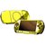 Sony PlayStation Portable 3000 (PSP-3000) Skin - NEW - YELLOW CHROME MIRROR system skins faceplate decal mod