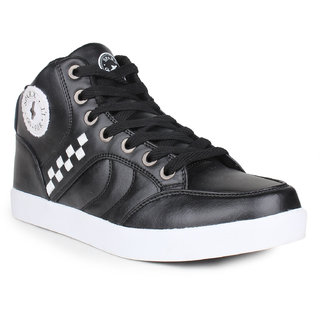 Sparx black hot sale casual shoes