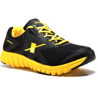 Black \u0026 Yellow Running Shoes (SM-185 