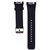 ECSEM Large Silicone Replacement Wristbands for Samsung Gear S2 SM-R720 SM-R730 Smartwatch - Gear S2 Band/Strap - Black